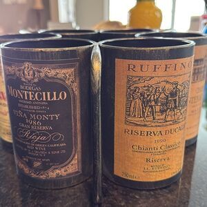 NWOT VINTAGE METAL WINE RACK